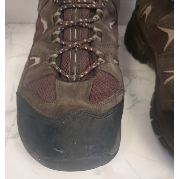 LL Bean Brown Lace Up Hiking Trail Boots Shoes Men\'s Size 12 main image 9